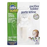 Baby Buddy ベビー バディ ホワイトベア マルチクリップ シングル おしゃぶりホルダー クリーム
