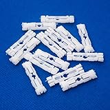 Yutner - 20pcs Roof Rail Moulding Clip 191-853-733-A Retainer Car Accessories For Volkswagen Passat 