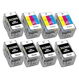 キヤノン用詰め替えインクカートリッジ8個セットBC-345/310XLブラック5個+BC-346/311XLカラー3個 BC-345/346 BC-310/311インク PIXUS MP493 MP490 MP480 MP280 MP270 MX420 MX350 iP2700 TS3130S TS3130 TS203 TR4530用増量版