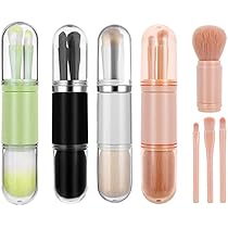 メイクアップブラシ4本セット コリンコ コットンキャンディ カプセル メイクアップブラシ ( 4