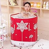 Meters インフレータブル大人のバスタブ断熱赤ちゃん水泳バケット折りたたみ赤