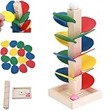 モンテッソーリ教育玩具ブロック木製ツリー大理石ボール実行トラックゲームベビーキッズ子供早期教育インテリジェンスおもちゃby他
