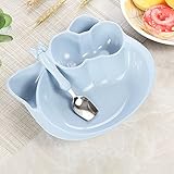 Orara beauty　子供食器セット　ハローキティ　可愛い　 箸 スプーンセット 北欧風 　多くの色がある (ブルー)