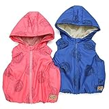 【アウトレット】Bobson ベスト (80～130cm) キムラタンの子供服 ブルー 120 ( 77437x77937-154 )