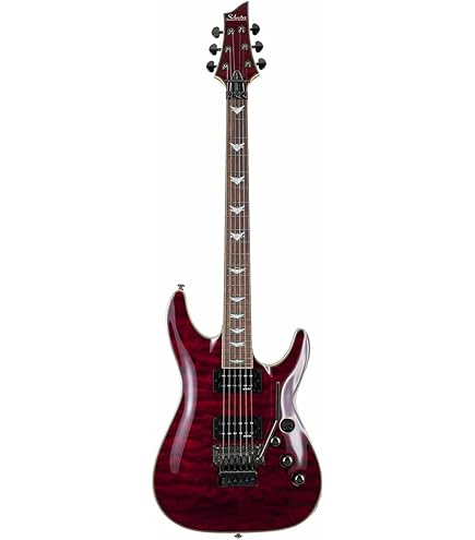 Amazon | Schecter Omen Extreme-6 エレキギター - ブラッドレッド