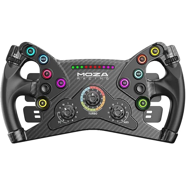 Amazon.co.jp: MOZA Racing GS V2P Steering Wheel Leather GT・フォー