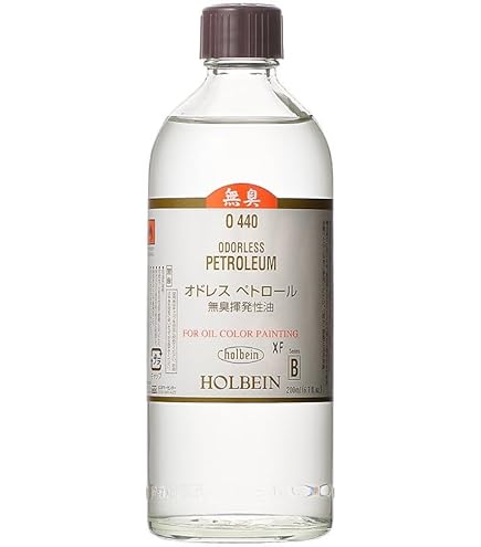 Amazon | ホルベイン 油彩画用液 O300 500ml ペトロール（揮発性
