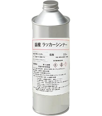 Amazon | 洗浄用 ラッカー シンナー 500ml /うすめ液/塗料の洗浄/道具 