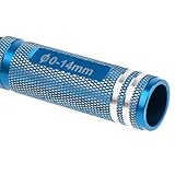 Baosity 穴リーマー　穴開け　孔開範囲:φ0~14mm　全長130mm 　掘削ツール　高性能　全2色 - 青