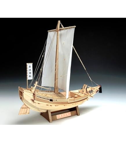 Amazon | ウッディジョー 1/24 和船 屋形船 やかたぶね 木製模型 組立