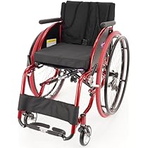 カドクラ　折りたたみ式　車椅子 足漕ぎ　自走　安全ベルト　メッシュ　軽量 Amazon | カドクラ 自走用スポーツ車いす ターゲット A707