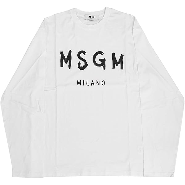 MSGM 2000MM50020000201 関税送料込 楽天市場】MSGM エムエスジーエム LOGO T-SHIRT 2000 MDM510