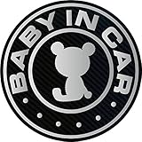 BABY IN CARマグネット（シルバー）