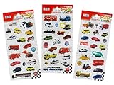 トミカ　シールがいっぱい　3柄1セット　ステッカーシール