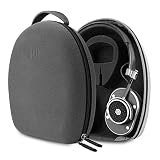 Geekria ケース Shield ヘッドホンケース 互換性 ハードケース 旅行用 ハードシェルケース バングアンドオルフセン Bang & OLUFSENs Beoplay HX, PORTAL, H95, H9i, H4, H9, H8, H7, H6, H2, Form2i, ジェイビーエル JBL Tune 760NC, Tune 710BT, TUNE 700bt, Tune 500BT, JR460NC, Quantum 100, ビーツバイドクタードレ Beats Executive, ビーアンドダブリュ Bowers & Wilkin Px8, PX7 S2, Skullcandy Hesh ANC, Crusher Evo Collina Strada Limited, Riff, Venue, Hesh 3 に対応 収納ポーチ付属 (グレー)