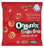Organix Finger Foods Organic Tomato Slices 7+ Months Stage 2 20g (Pack of 2) - Organixのフィンガーフード有機トマト