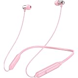 【 人気 女性 プレゼント 】 ワイヤレス イヤホン bluetooth 5.0 ピンク かわいい コンパクト マグネット ブルートゥース イヤフォン 人気 プレゼント 女の子 高音質 マイク付き いやほん 通話 12H 長時間 待機 防水 軽量 ネ