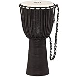 Meinl Percussion HDJ3-L Black River Series Headliner Rope Tuned Djembe Large: 12-Inch Diameter [並行輸入