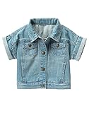 Crazy 8 Baby Toddler Girls' Ss Short Sleeve Jacket Denim 18-24 Months [並行輸入品]
