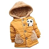 秋冬　3色　パンダ　フード付き　コート/アウター/上着　ベビー服　男の子　赤ちゃん服　幼児　子供服　女の子 長袖　５サイズ　キッズ服　満月/出産祝い/プレゼント70CM－80CM－90CM－100CM