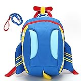 kikigoal Kids幼児バックパックwith安全ハーネスleash- Playful PreschoolランチボックスCarryバッグ