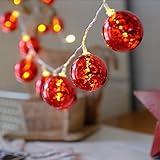 Infabe クリスマス　ボール形の装飾LEDライト LED パイナップル イルミネーション オーナメント LEDストリングライト 飾りスター クリスマス飾り　ハロウィン飾り 防水 結婚式 ホームパー