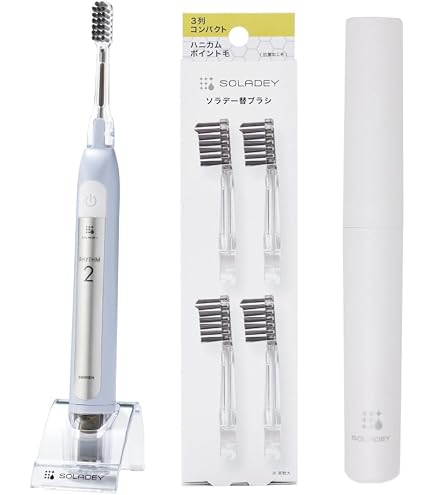 Amazon.co.jp: ソラデー SOLADEY 専用 替ブラシ（4本入）4列ワイド