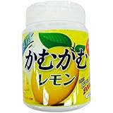 明治チューインガム かむかむレモンボトル 120g×6個 イエロー