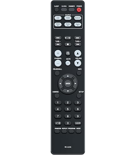 Amazon | RC-1214 交換用リモコン Denon CDレシーバー D-M41 D-M41DAB