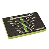 OEMTOOLS 23988 12 Piece RingStop Reversible Ratcheting Wrench Set - Metric by OEMTOOLS
