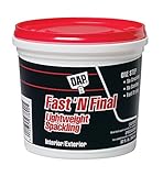 DAP 12142 Fast N Final Interior and Exterior Spackling, 1-Quart Tub [並行輸入品]