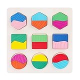 Better baby 木のおもちゃ 幾何認知 形合わせ 積み木 型はめ パズル 幼児 知育玩具 a2