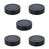 カメラリアレンズキャップ&ボディキャップカバー Sony Eマウント A7R V A7 IV A1 A7C ZV-E10 A7R IV III A7 III II A7S III II A6600 A6500 A6400 A6300 A6100 A6000 Sony ALC-B1EM -5交換用 パック