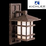 玄関照明 玄関 照明 LED 門柱灯 門灯 屋外 9129AGZLD 大 KICHLER キチラー ブラケット E26 LED電球