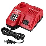 Milwaukee 48 – 59 – 1808 m12 /m18リチウムイオンバッテリー急速充電器