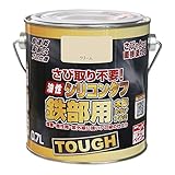 ニッペ 高耐久シリコン樹脂塗料 油性シリコンタフ クリーム 0.7L