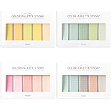 モノライク カラーパレット べとべと グリッド Color palette Sticky Grid 500 C セット 4p - デザイン1個あたり30シート、粘着メモ