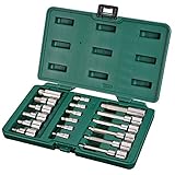 SATA 18pcs1/4&1/2ヘックスビットソケット RS-09053