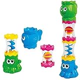 Wishtime Color Stacking Bath Toy Playset [並行輸入品]
