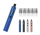 ジョイテック【eGo AIO2】スターターキット＋純正交換用コイル BFC１箱【 0.8ohm 5個入】電子タバコ セット Vape ベイプ 本体(リッチブルー)