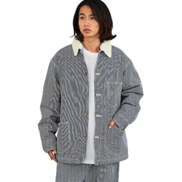 Amazon | [リー] COAT 【公式】 OUTDOORS カバーオール ボアジャケット