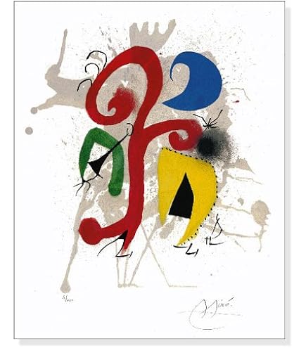 Amazon.co.jp: ポスター ジョアン ミロ Peintures Murales : ホーム