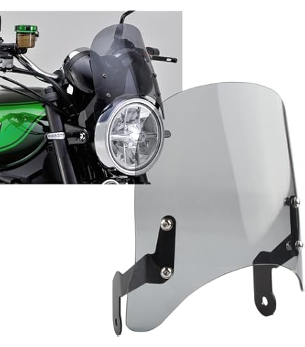Amazon | カワサキに適用 Z900RS フロントガラス ウインドスクリーン
