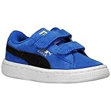 （プーマ）PUMA 09.0 Strong BlueBlack suede classic クラシック boys' toddler ベビー 赤ちゃん キッズ - blue ブルー / black 【並