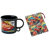 【セット買い】コップ 200ml 食洗機対応 + コップ袋  カーズ3 クロスロード