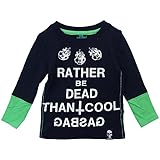 GASBAG(ガスバグ) CROSS LONDON 天竺長袖Tシャツ 110cm /ブラック NO.G-34-501