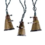 Kurt Adler 10-Light Doctor Who Bronze Dalek Light Set [並行輸入品]