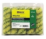 作業ツール国際25005 4-inch whizz-fabローラーカバー、10枚パック