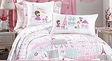 Nicole Miller Kids Paris Theme Full Sheet Set [並行輸入品]