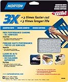 Norton 05386 9-inch X 3 X 11インチAssorted Grit砂紙、4 -パック